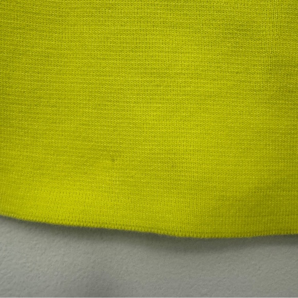 Crewcuts Lime Green Girls Sweater Side Stripes Brat Summer size 14 - Picture 8 of 12